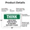 Signmission Safety Culture Sign, 18 in Width, Aluminum, Rectangle OS-2PACK-TS-A-1218-L-11833 - alternate 6